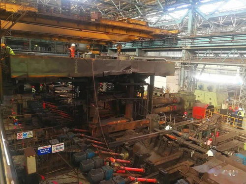 搏击市场 建设公司承揽的包钢轨梁厂1号线中修工程正式开工