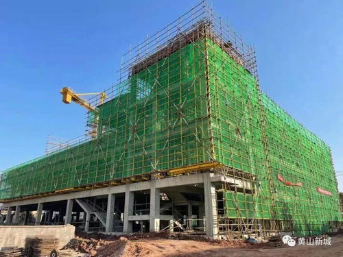 黄山高新区重点项目建设如火如荼